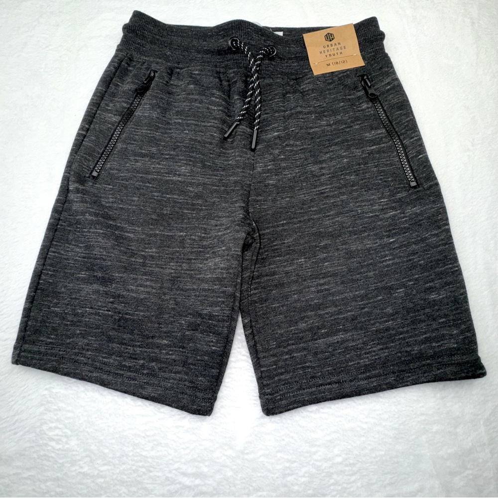 Urban Heritage Youth NWT Shorts. Dark gray/ light gray. Youth size M (10-12).